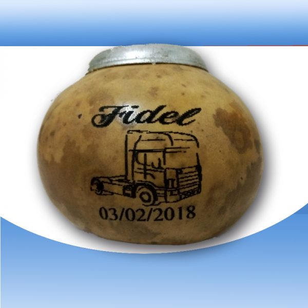Mate Calabaza Personalizado (logo Texto) - Venta por Unidad - Imagen 7