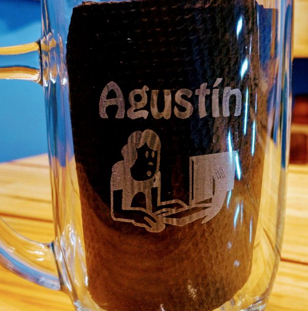Taza Mug Desayuno Personalizada Con Láser - Imagen 2