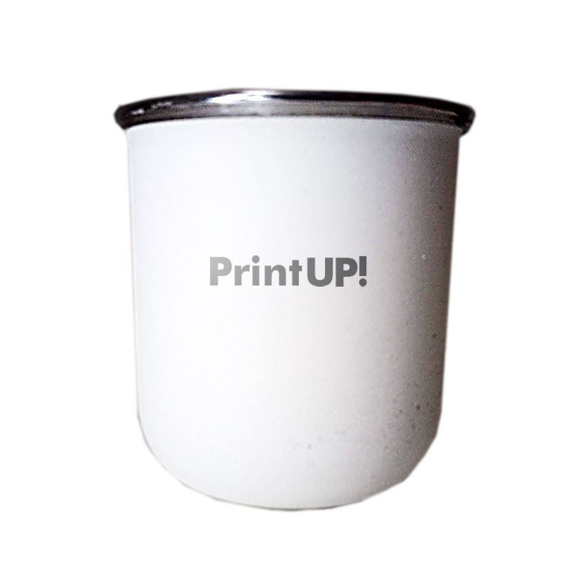 Mate de Acero Inoxidable Térmico Recto Blanco Personalizado Láser (venta x Unidad) - Imagen 3