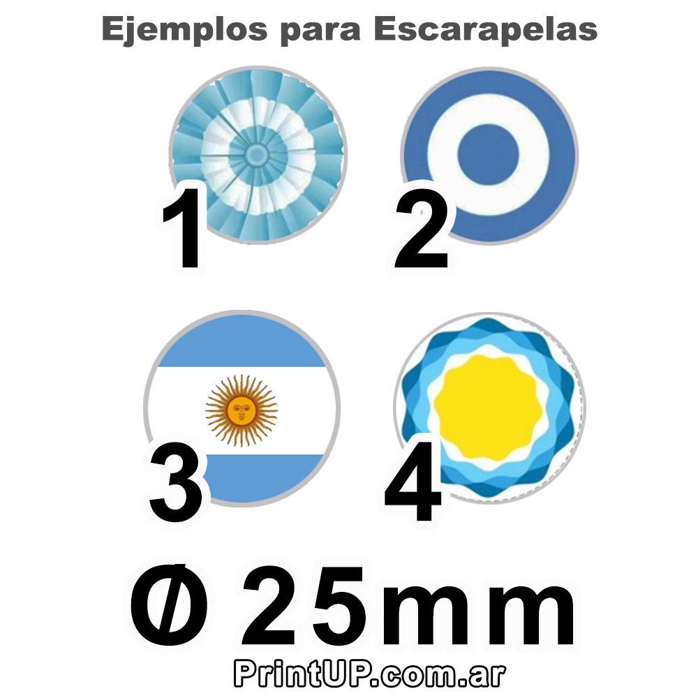 Prendedor Pin Botón Personalizado 25mm - x10 Unidades - Imagen 2